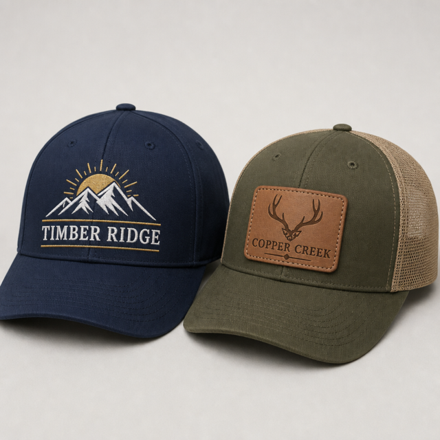 Custom school hats and beanies